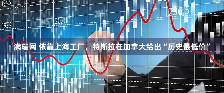 满瑞网 依靠上海工厂，特斯拉在加拿大给出“历史最低价”